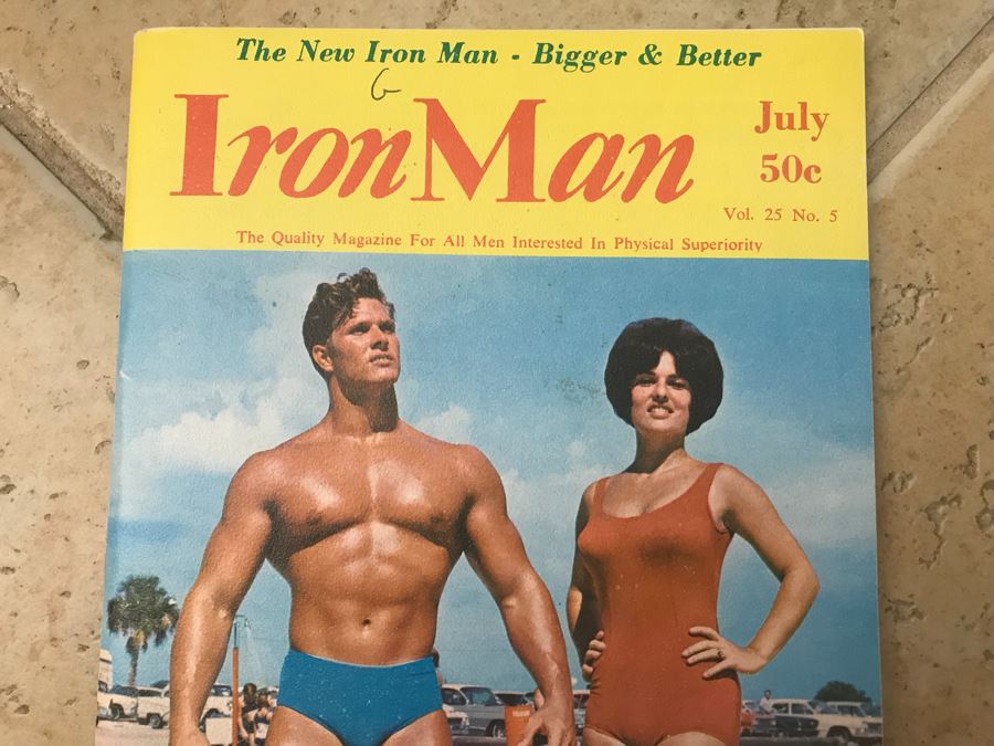 Vintage 1965 Iron Man Bodybuilding Magazine [Photo 2]