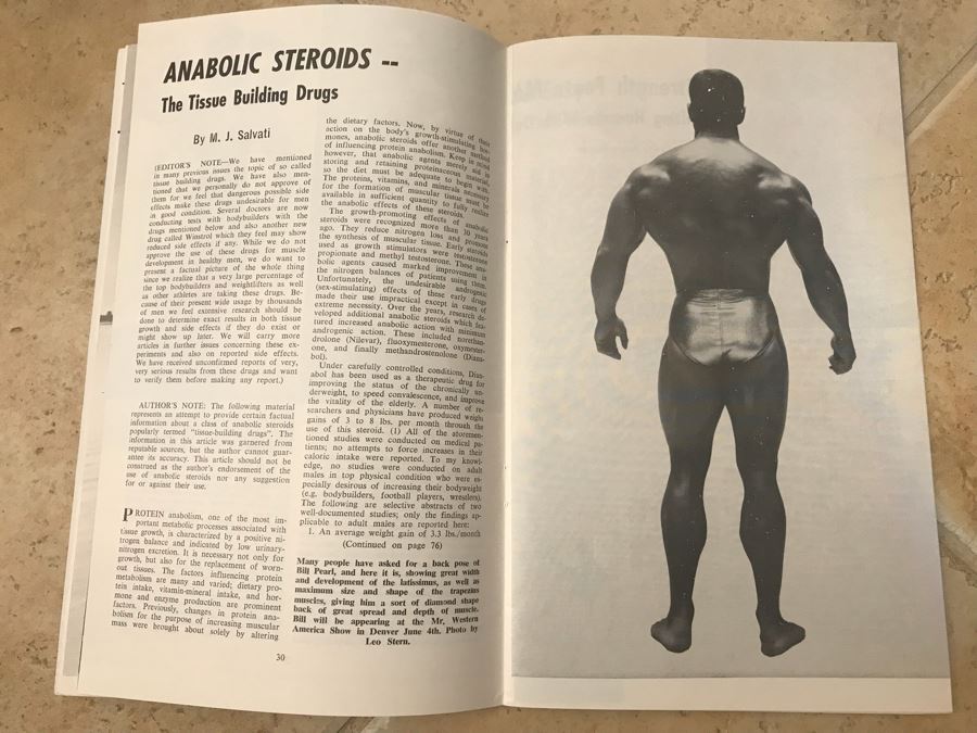 Vintage 1965 Iron Man Bodybuilding Magazine [Photo 4]