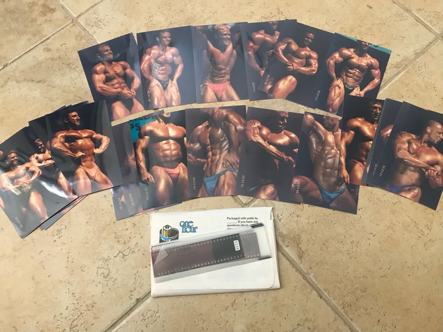 Collection Of Photographs And Negatives Of Various Bodybuilders By Photographer Dr. Michael Walczak [Photo 1]