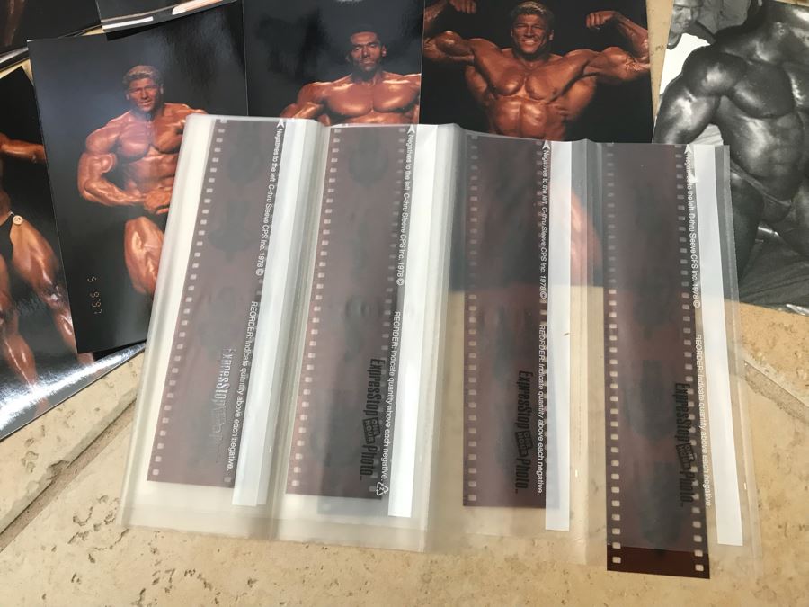 Collection Of Photographs And Negatives Of Various Bodybuilders By Photographer Dr. Michael Walczak [Photo 5]