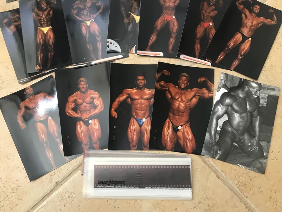Collection Of Photographs And Negatives Of Various Bodybuilders By Photographer Dr. Michael Walczak [Photo 2]
