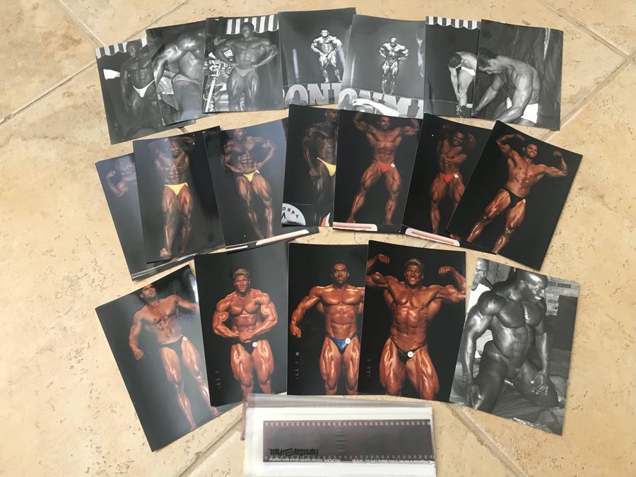Collection Of Photographs And Negatives Of Various Bodybuilders By Photographer Dr. Michael Walczak [Photo 1]