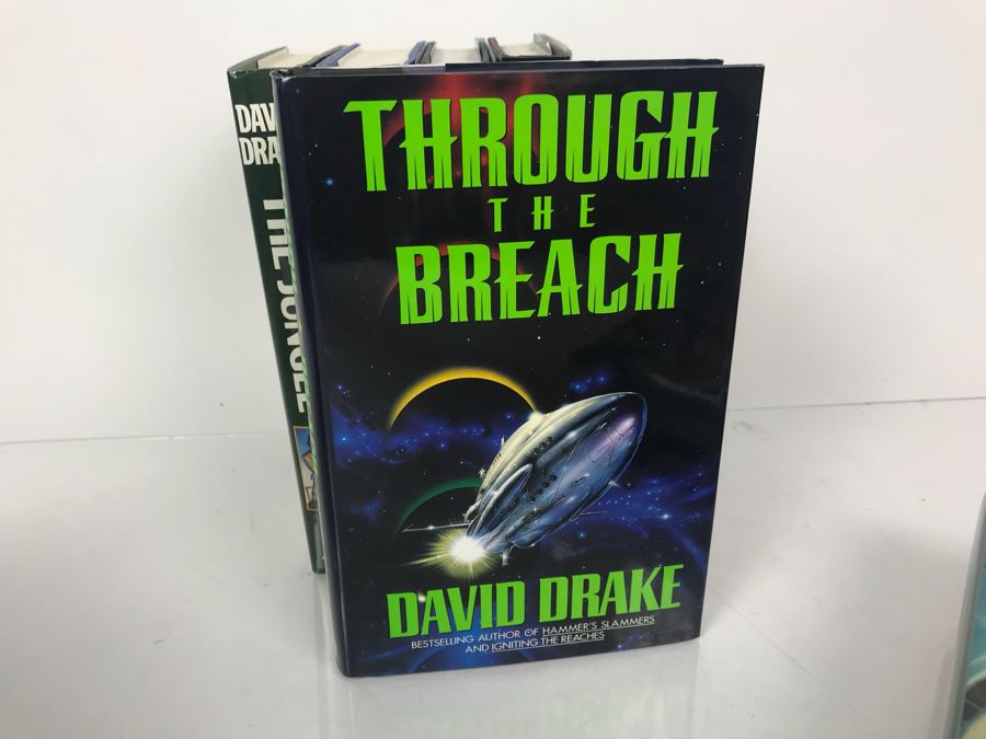 (7) First Edition Hardcover Books By David Drake [Photo 5]