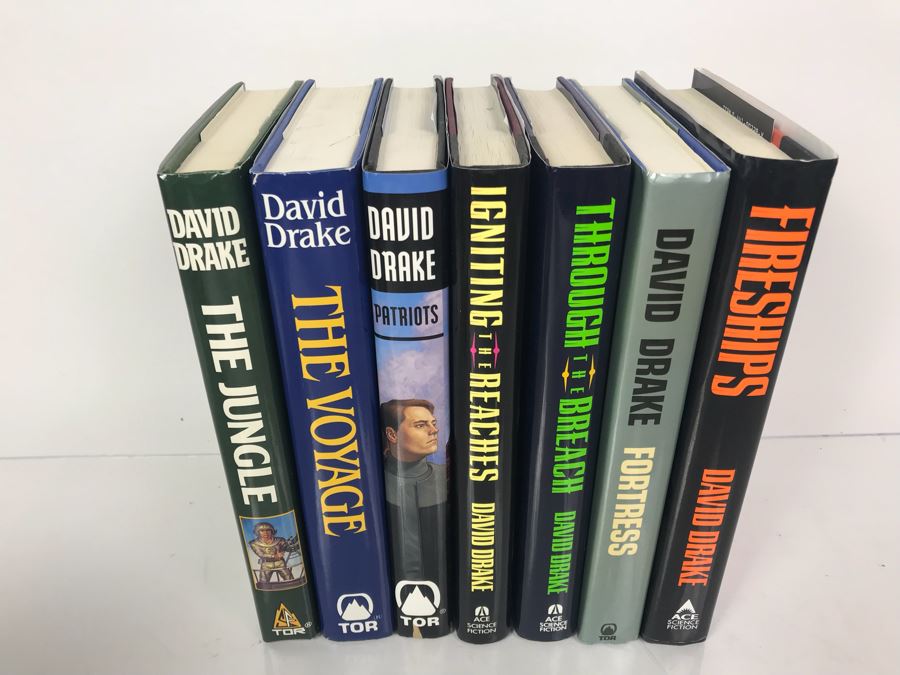 (7) First Edition Hardcover Books By David Drake [Photo 2]