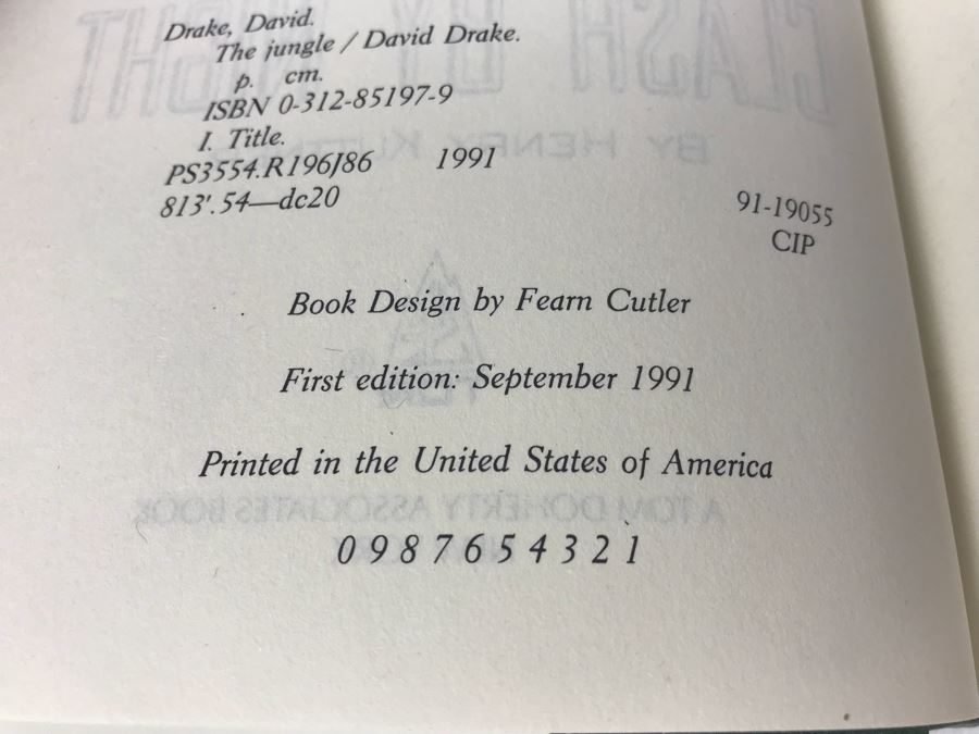 (7) First Edition Hardcover Books By David Drake [Photo 10]