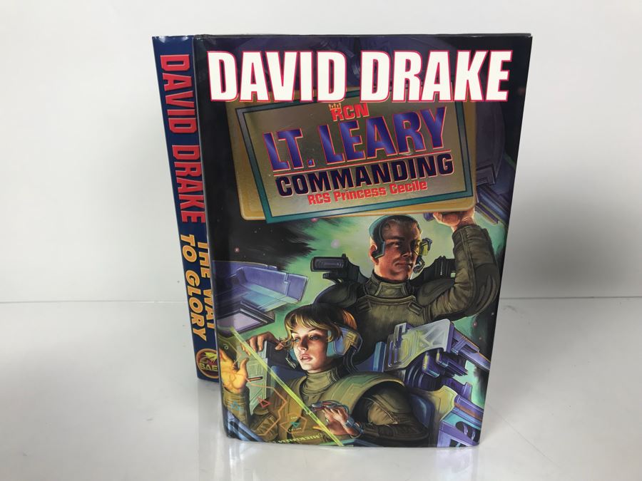 (9) First Printing Hardcover Books By David Drake [Photo 10]
