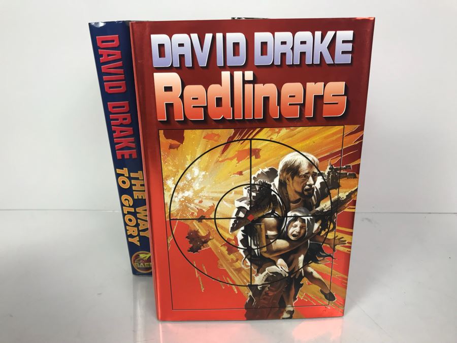 (9) First Printing Hardcover Books By David Drake [Photo 7]