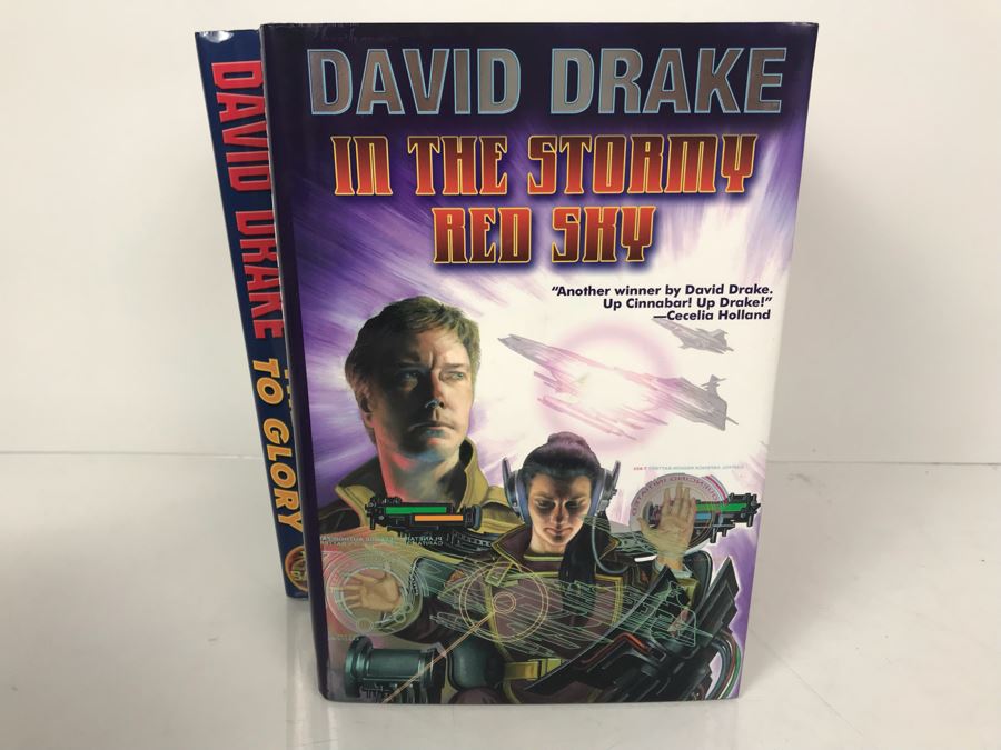 (9) First Printing Hardcover Books By David Drake [Photo 5]