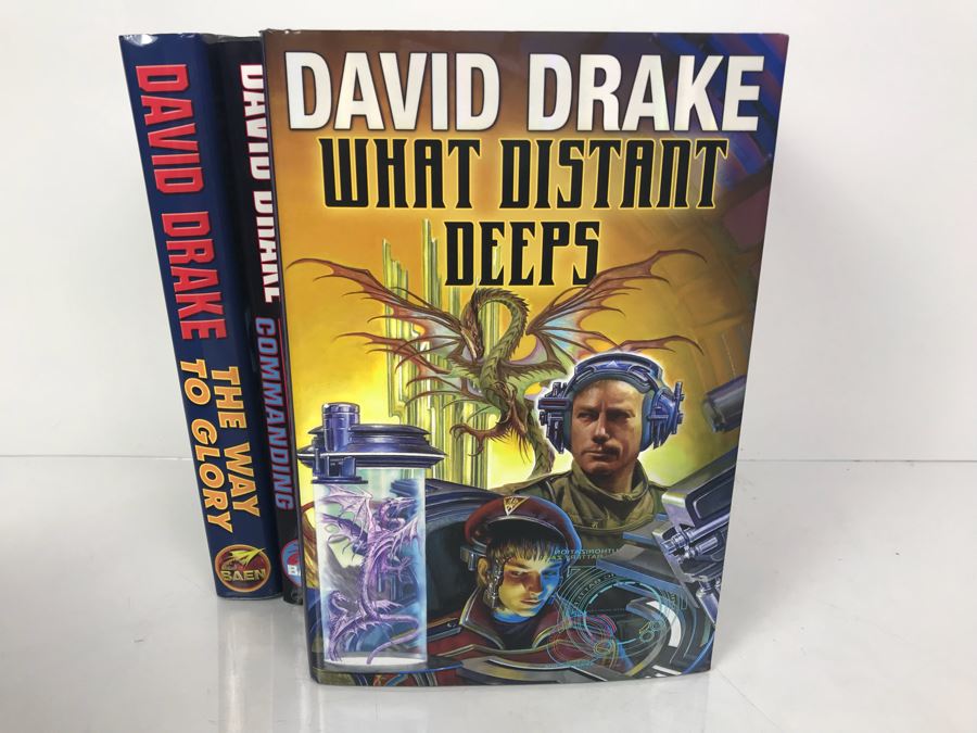 (9) First Printing Hardcover Books By David Drake [Photo 4]