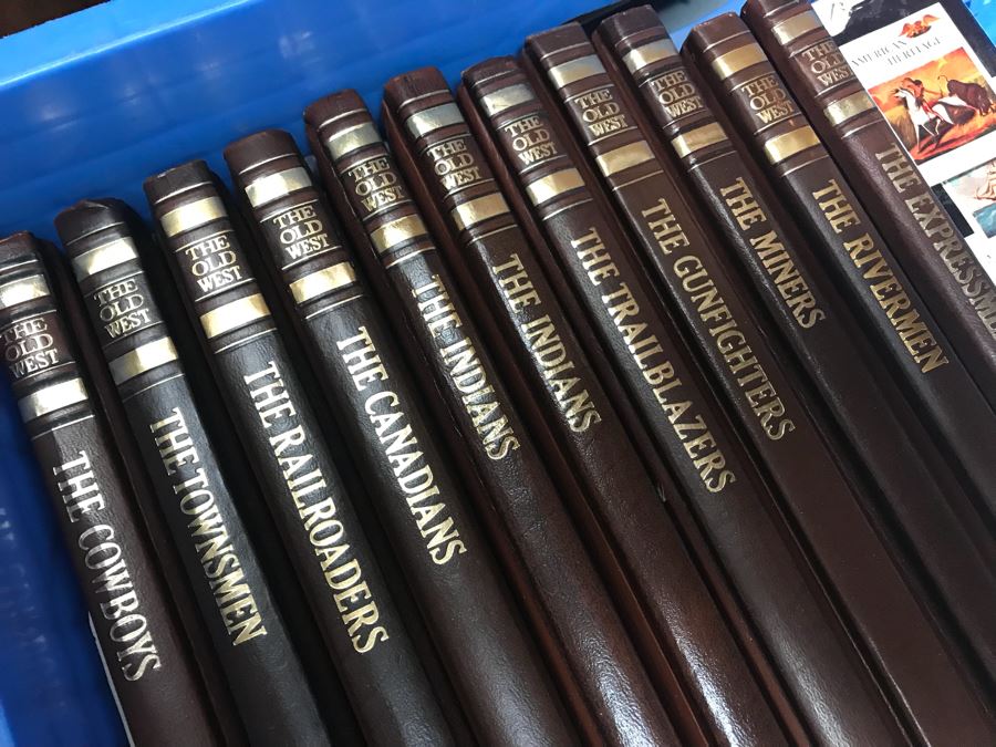 The Old West Time Life Books, Winslow Homer American Artist: His World And His Work, The Western Art Of Charles M. Russell And The First Year Of American Heritage Book [Photo 5]