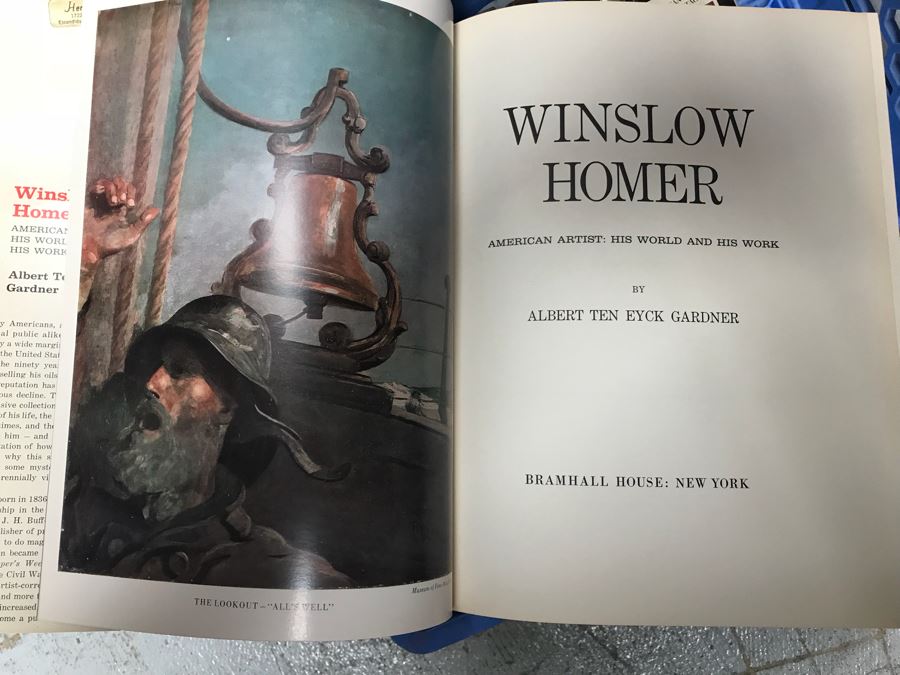 The Old West Time Life Books, Winslow Homer American Artist: His World And His Work, The Western Art Of Charles M. Russell And The First Year Of American Heritage Book [Photo 7]