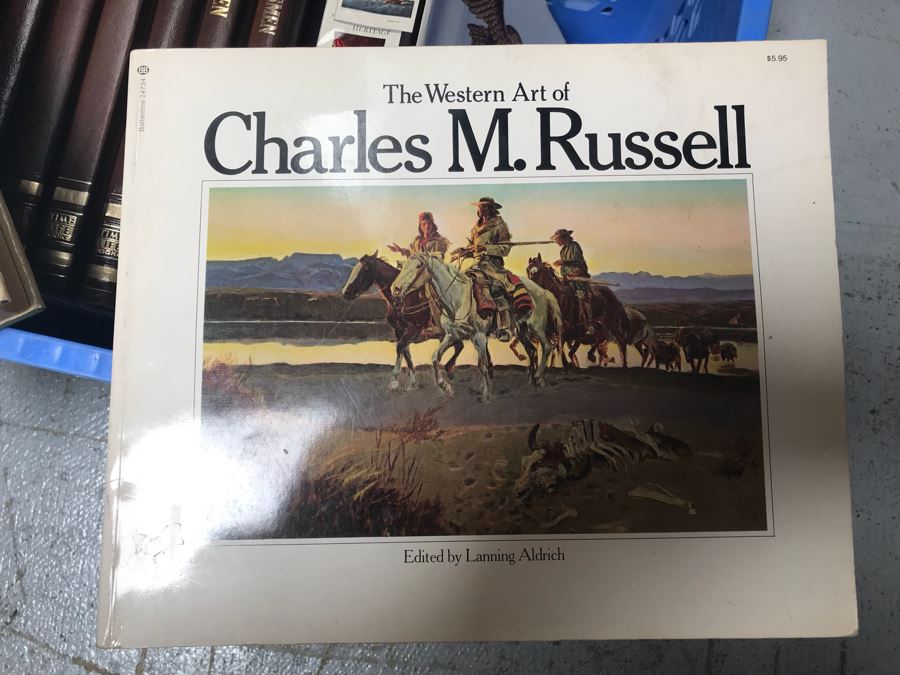 The Old West Time Life Books, Winslow Homer American Artist: His World And His Work, The Western Art Of Charles M. Russell And The First Year Of American Heritage Book [Photo 2]