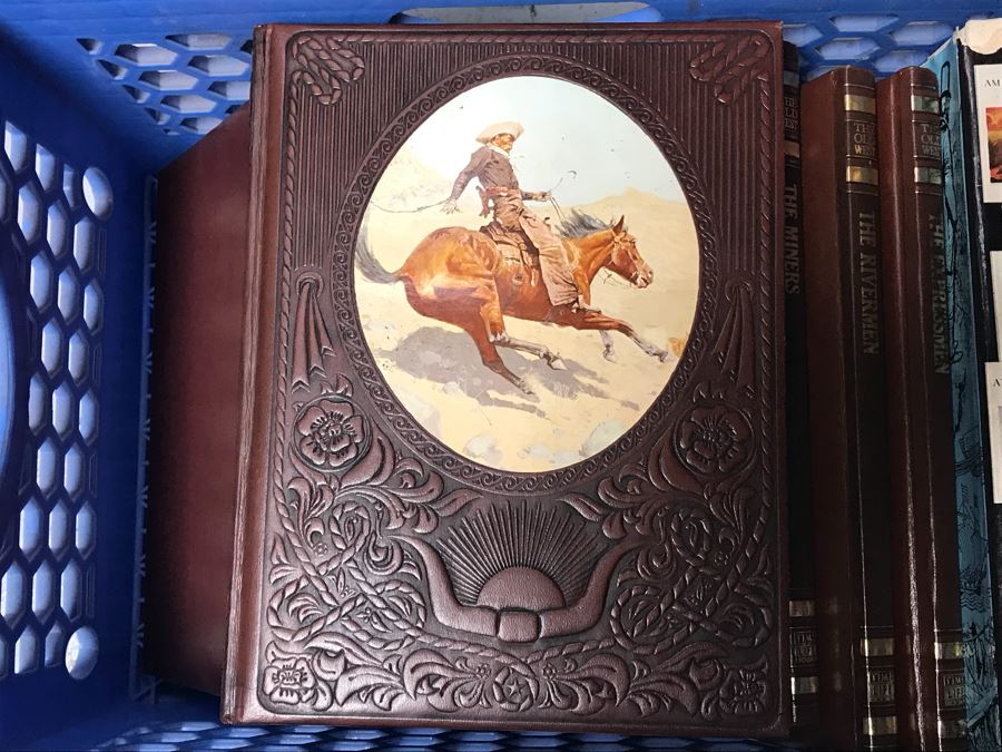 The Old West Time Life Books, Winslow Homer American Artist: His World And His Work, The Western Art Of Charles M. Russell And The First Year Of American Heritage Book [Photo 10]