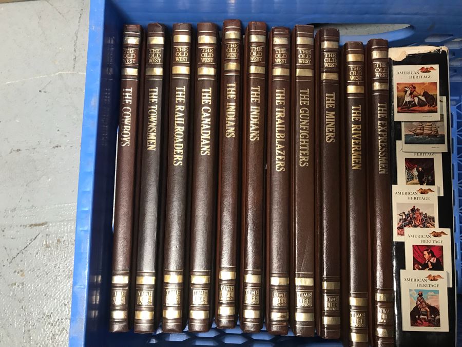 The Old West Time Life Books, Winslow Homer American Artist: His World And His Work, The Western Art Of Charles M. Russell And The First Year Of American Heritage Book [Photo 4]