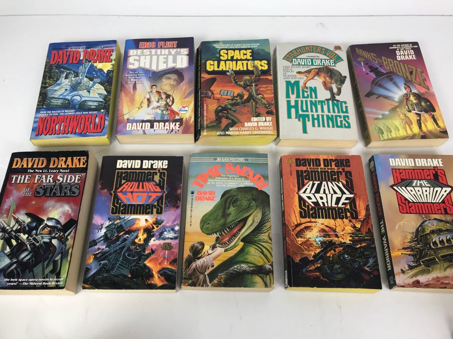 (10) Paperback Books By David Drake [Photo 1]