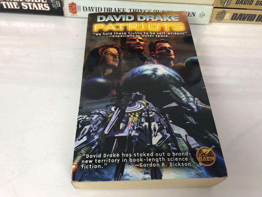 (10) Paperback Books By David Drake