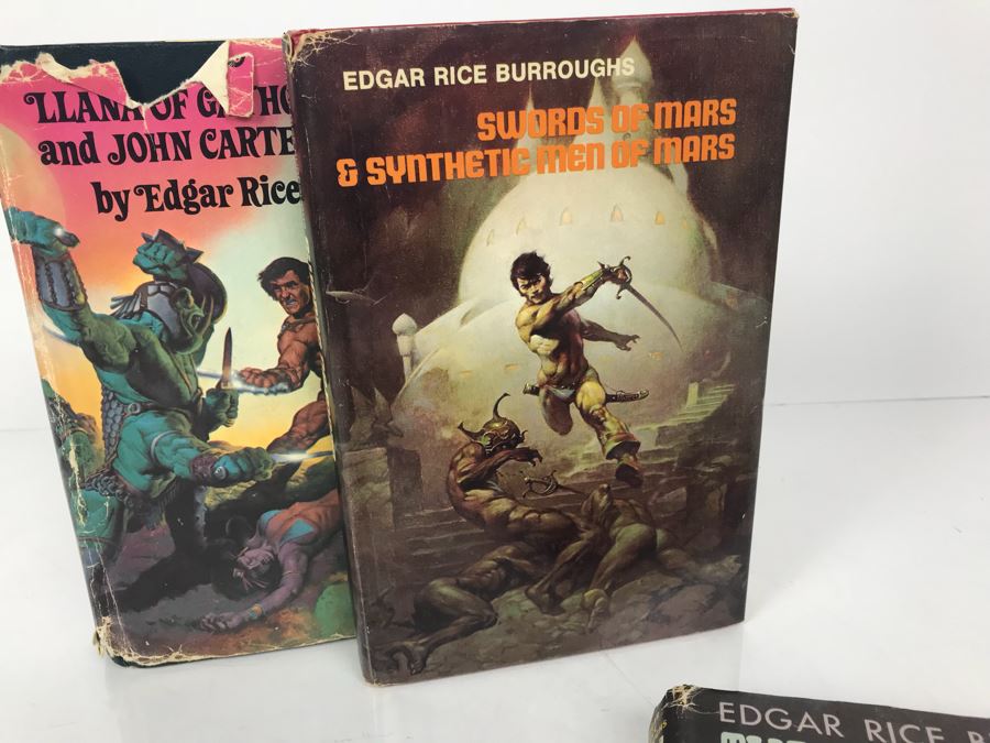 (3) Hardcover Books By Edgar Rice Burroughs [Photo 7]
