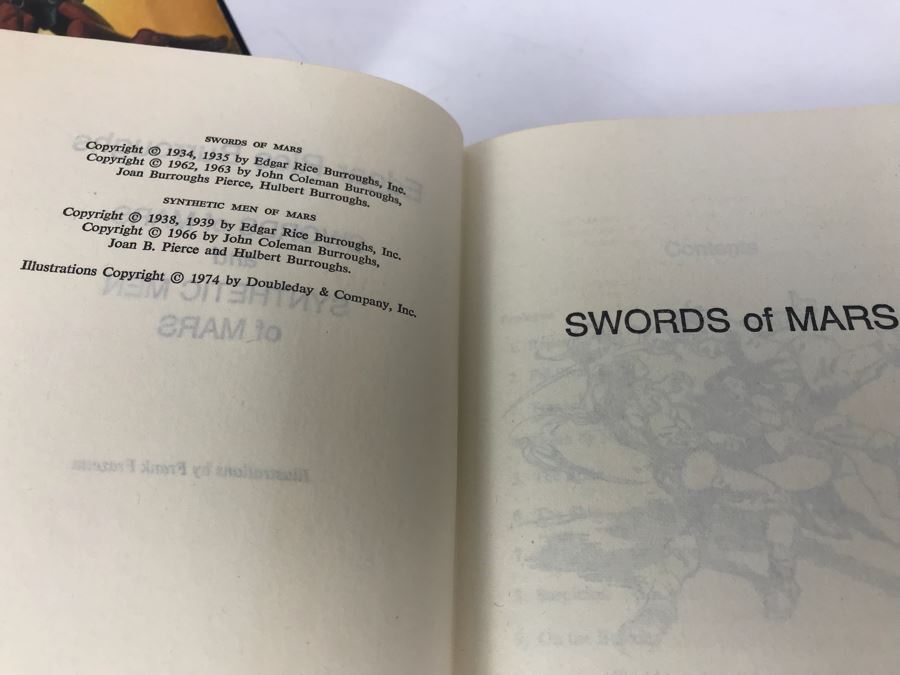 (3) Hardcover Books By Edgar Rice Burroughs [Photo 9]
