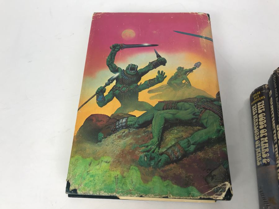 (3) Hardcover Books By Edgar Rice Burroughs [Photo 11]