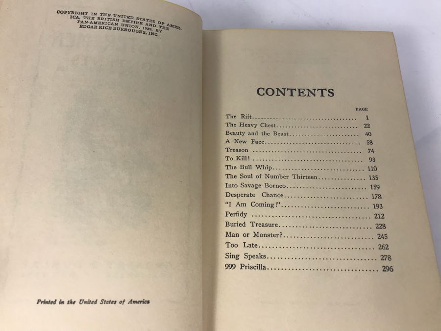 Hardcover Book 'The Moster Men' By Edgar Rice Burroughs [Photo 6]