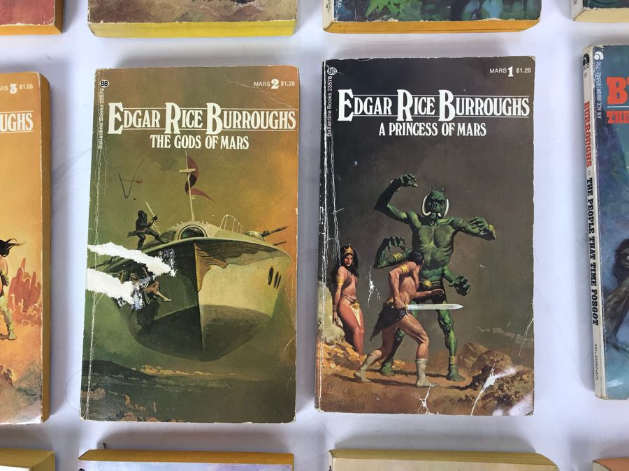 (15) Paperback Books By Edgar Rice Burroughs [Photo 5]