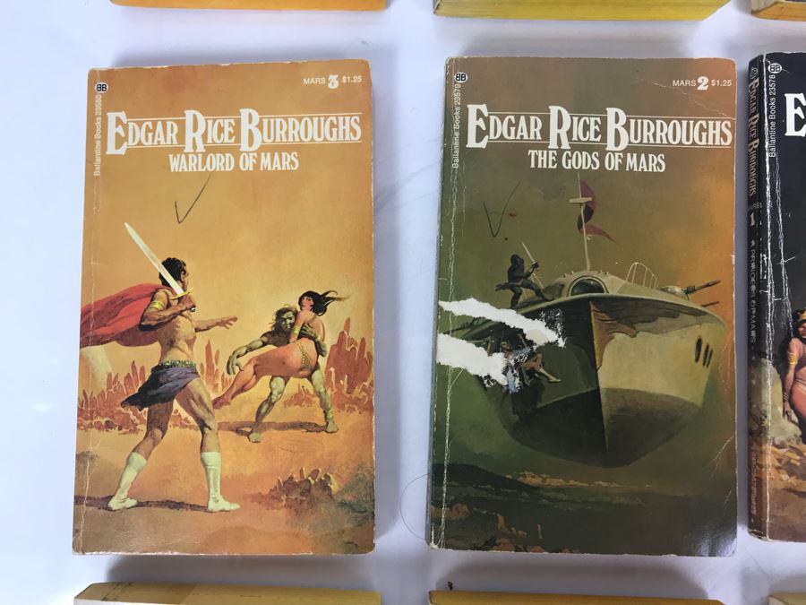 (15) Paperback Books By Edgar Rice Burroughs [Photo 6]