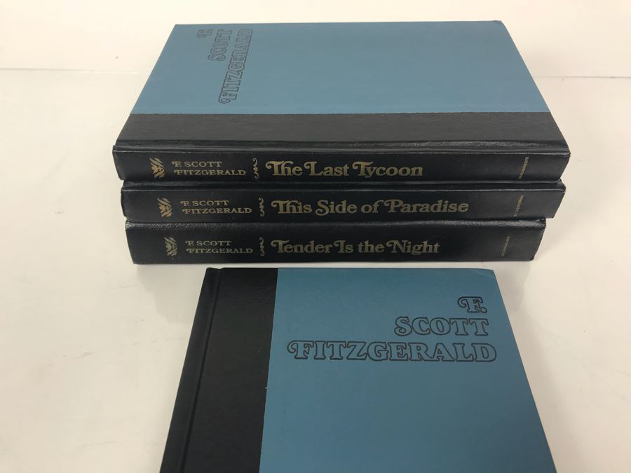 (4) Hardcover Books : The Great Gatsby, Tender Is The Night, This Side Of Paradise, The Last Tycoon By F. Scott Fitzgerald [Photo 4]