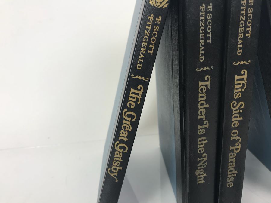 (4) Hardcover Books : The Great Gatsby, Tender Is The Night, This Side Of Paradise, The Last Tycoon By F. Scott Fitzgerald [Photo 2]