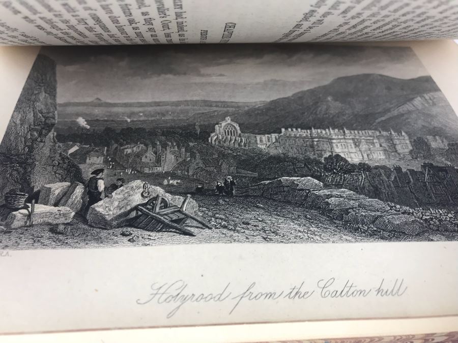 Collection Of (25) Antique Leatherbound Books 'Waverley Novels' [Photo 18]