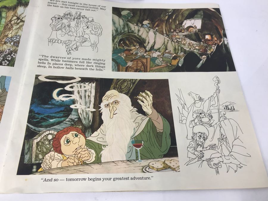 JUST ADDED - The Hobbit Complete Original Soundtrack Vinyl Record Box Set With Book J. R. R. Tolkien Buena Vista Records [Photo 8]