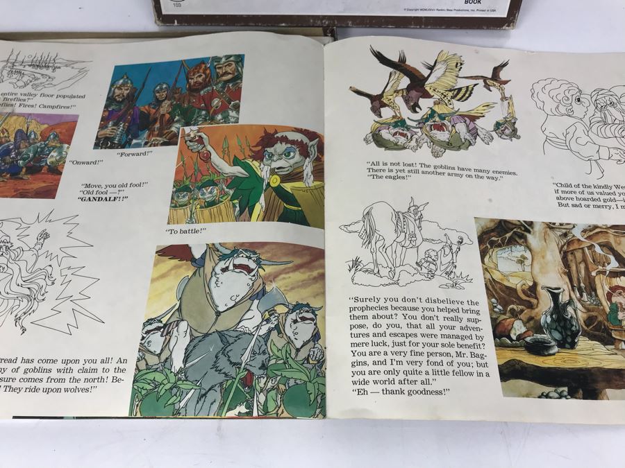 JUST ADDED - The Hobbit Complete Original Soundtrack Vinyl Record Box Set With Book J. R. R. Tolkien Buena Vista Records [Photo 13]