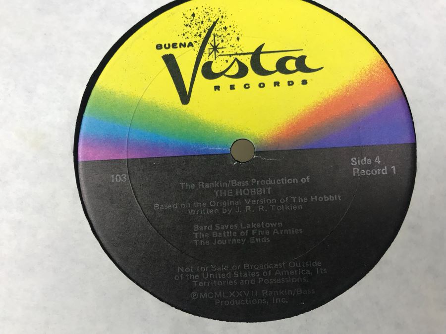 JUST ADDED - The Hobbit Complete Original Soundtrack Vinyl Record Box Set With Book J. R. R. Tolkien Buena Vista Records [Photo 21]