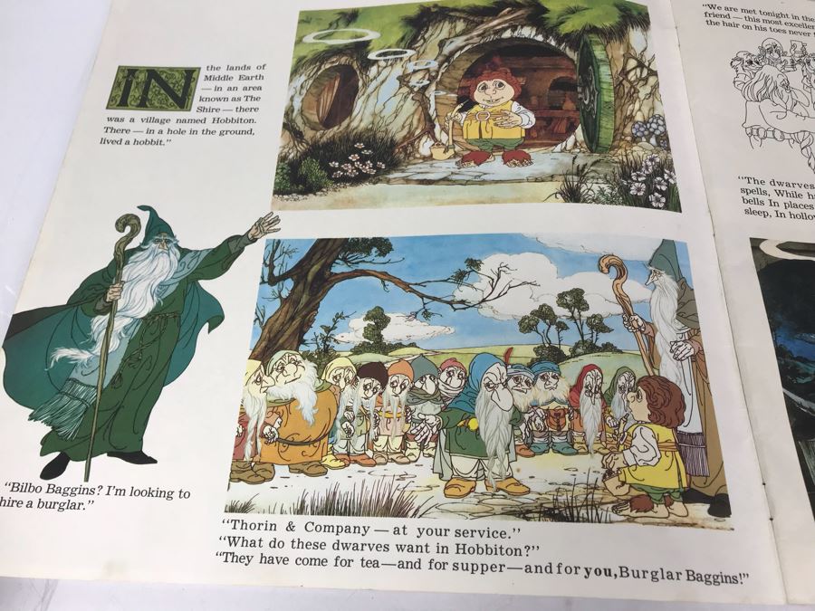 JUST ADDED - The Hobbit Complete Original Soundtrack Vinyl Record Box Set With Book J. R. R. Tolkien Buena Vista Records [Photo 7]