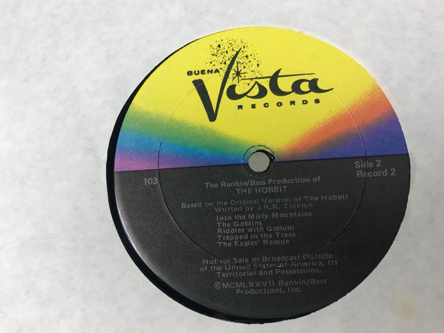 JUST ADDED - The Hobbit Complete Original Soundtrack Vinyl Record Box Set With Book J. R. R. Tolkien Buena Vista Records [Photo 19]