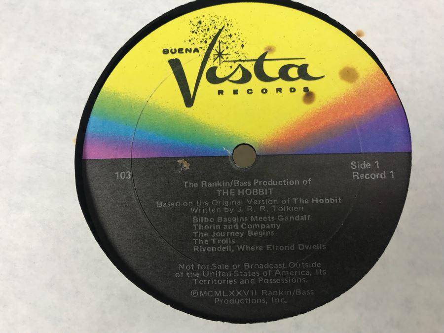 JUST ADDED - The Hobbit Complete Original Soundtrack Vinyl Record Box Set With Book J. R. R. Tolkien Buena Vista Records [Photo 22]