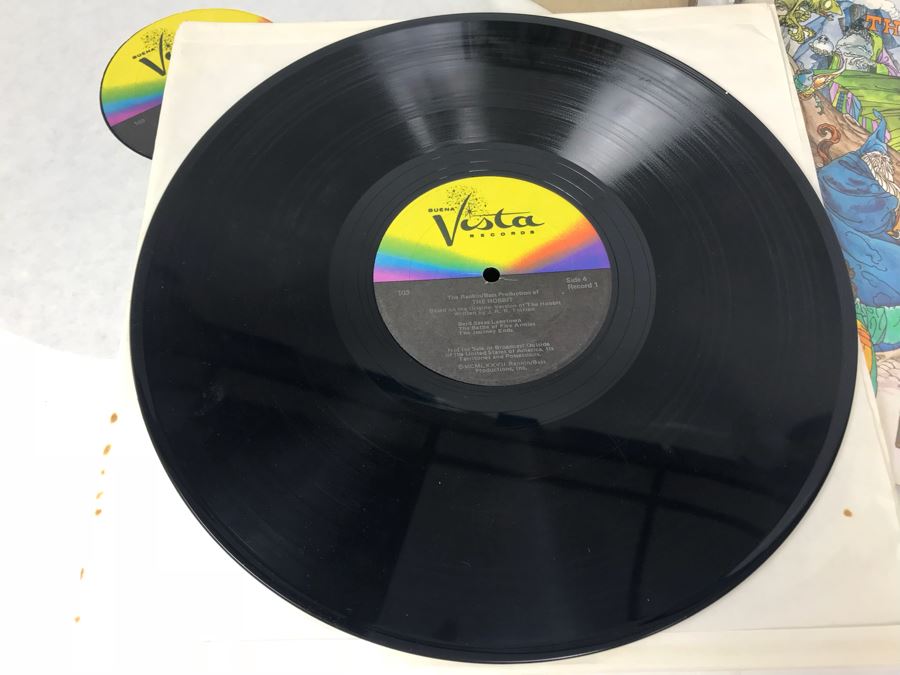 JUST ADDED - The Hobbit Complete Original Soundtrack Vinyl Record Box Set With Book J. R. R. Tolkien Buena Vista Records [Photo 23]