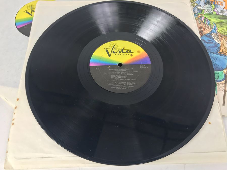 JUST ADDED - The Hobbit Complete Original Soundtrack Vinyl Record Box Set With Book J. R. R. Tolkien Buena Vista Records [Photo 26]