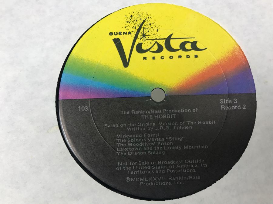 JUST ADDED - The Hobbit Complete Original Soundtrack Vinyl Record Box Set With Book J. R. R. Tolkien Buena Vista Records [Photo 20]