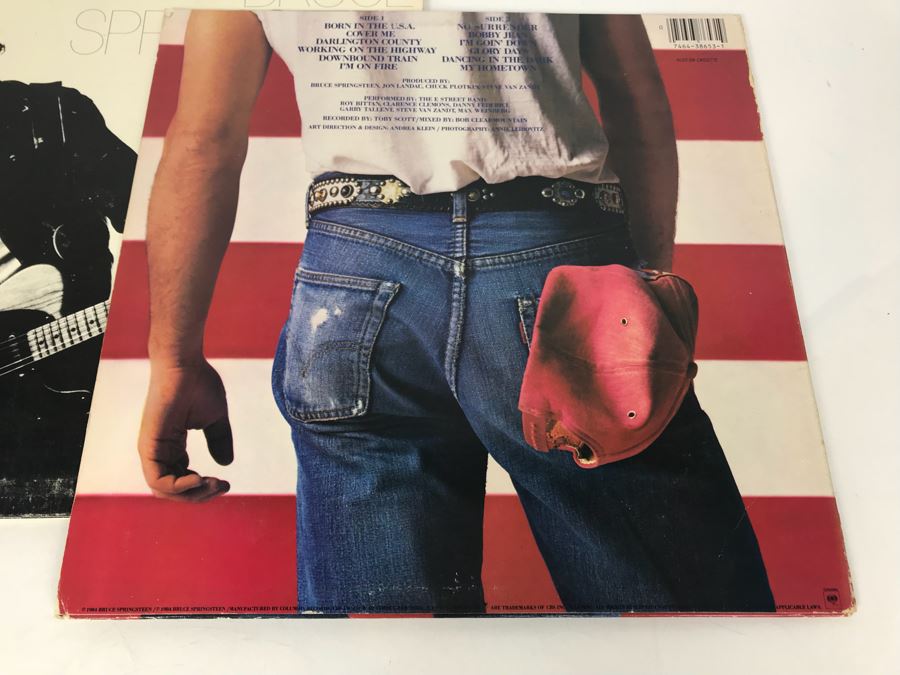 JUST ADDED - (2) Bruce Springsteen Vinyl Records [Photo 3]