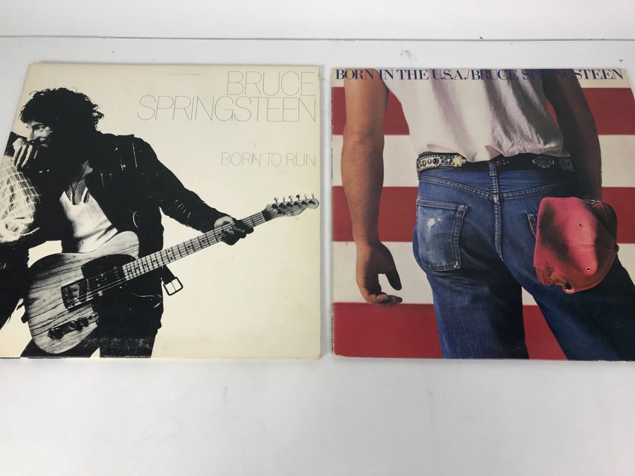 JUST ADDED - (2) Bruce Springsteen Vinyl Records [Photo 1]