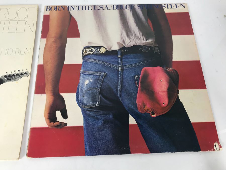 JUST ADDED - (2) Bruce Springsteen Vinyl Records [Photo 2]