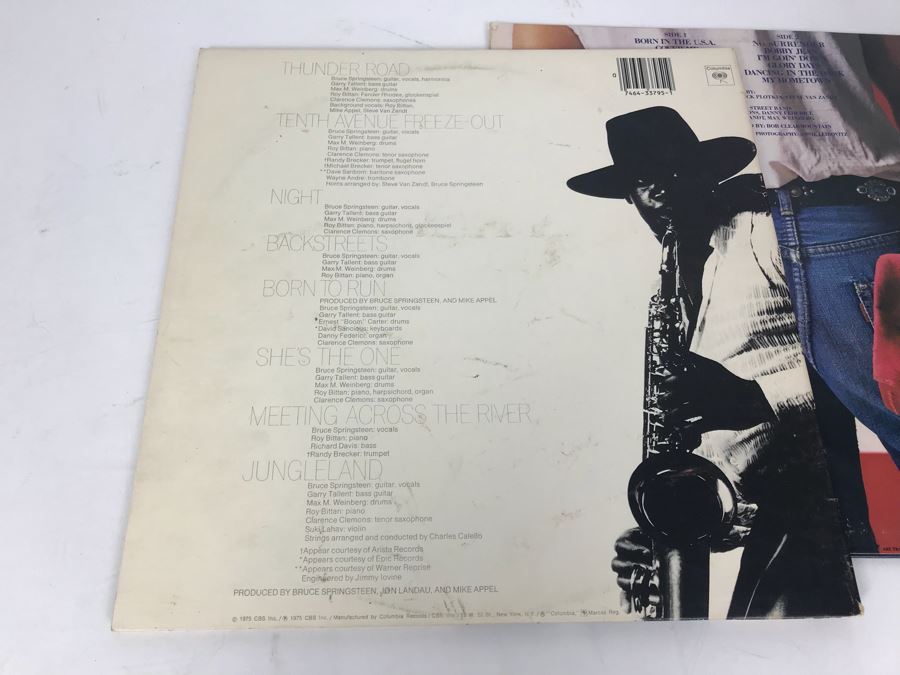 JUST ADDED - (2) Bruce Springsteen Vinyl Records [Photo 5]