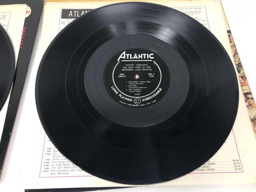 JUST ADDED - Pair Of Jazz Vinyl Records: Africa/Brass The John Coltrane Quartet And Woody Herman's Big New Herd At The Monterey Jazz Festival [Photo 21]