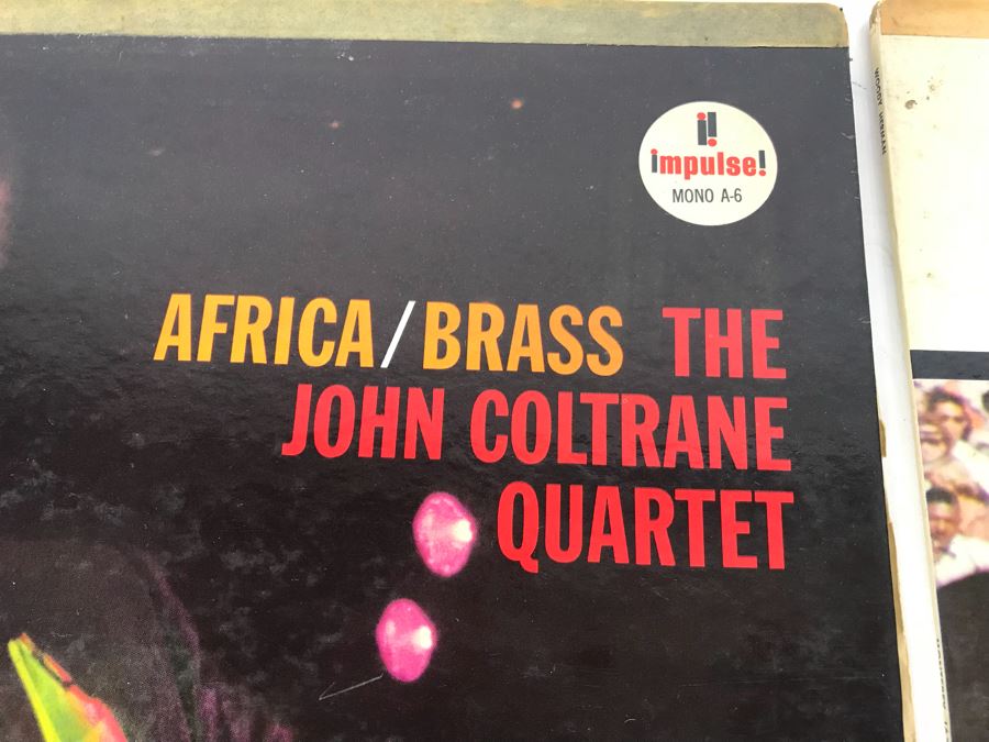 JUST ADDED - Pair Of Jazz Vinyl Records: Africa/Brass The John Coltrane Quartet And Woody Herman's Big New Herd At The Monterey Jazz Festival [Photo 3]