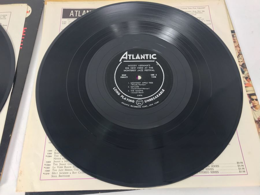 JUST ADDED - Pair Of Jazz Vinyl Records: Africa/Brass The John Coltrane Quartet And Woody Herman's Big New Herd At The Monterey Jazz Festival [Photo 22]