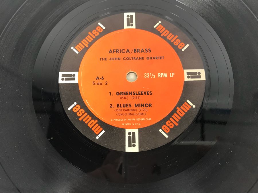 JUST ADDED - Pair Of Jazz Vinyl Records: Africa/Brass The John Coltrane Quartet And Woody Herman's Big New Herd At The Monterey Jazz Festival [Photo 16]