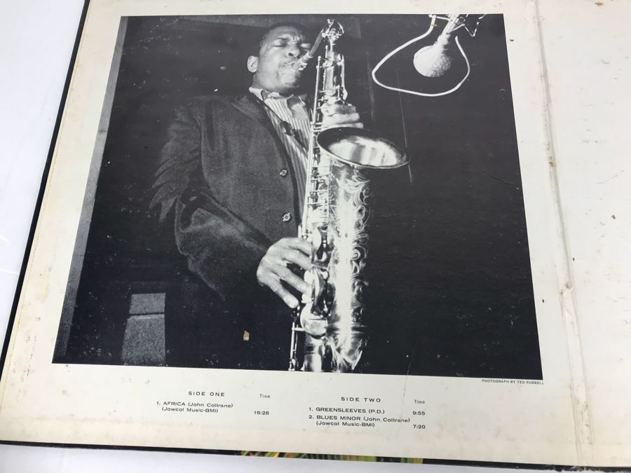 JUST ADDED - Pair Of Jazz Vinyl Records: Africa/Brass The John Coltrane Quartet And Woody Herman's Big New Herd At The Monterey Jazz Festival [Photo 6]