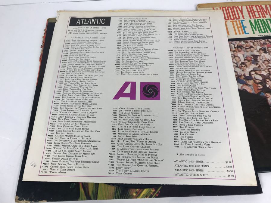 JUST ADDED - Pair Of Jazz Vinyl Records: Africa/Brass The John Coltrane Quartet And Woody Herman's Big New Herd At The Monterey Jazz Festival [Photo 9]