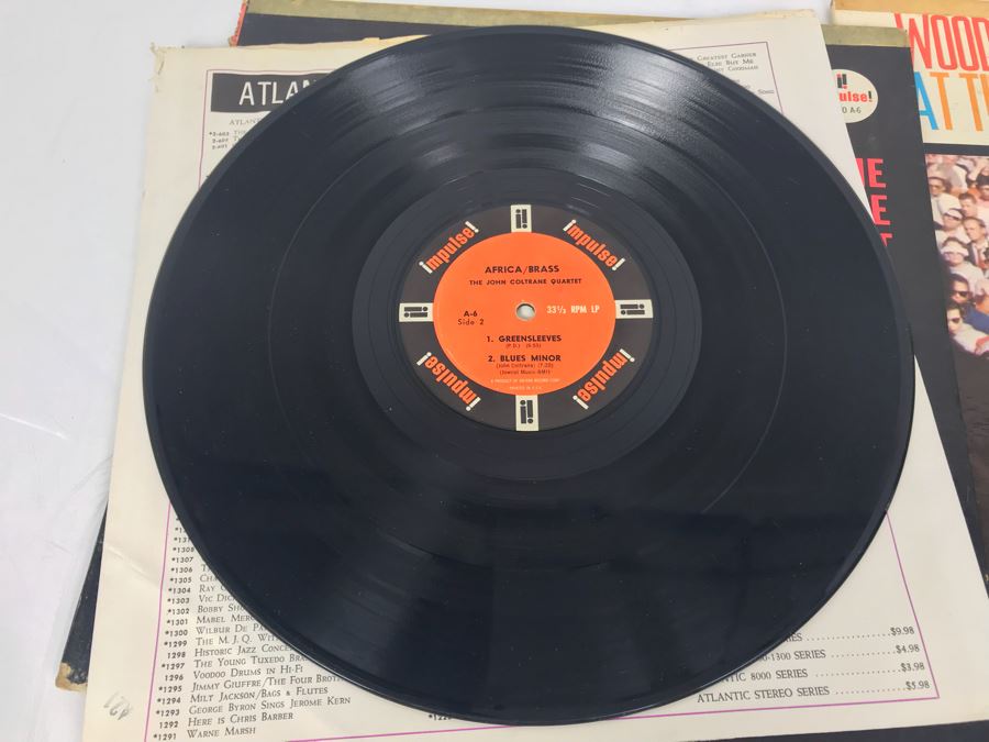 JUST ADDED - Pair Of Jazz Vinyl Records: Africa/Brass The John Coltrane Quartet And Woody Herman's Big New Herd At The Monterey Jazz Festival [Photo 15]