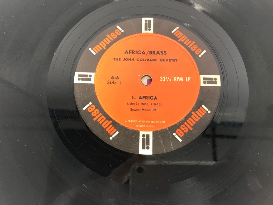JUST ADDED - Pair Of Jazz Vinyl Records: Africa/Brass The John Coltrane Quartet And Woody Herman's Big New Herd At The Monterey Jazz Festival [Photo 13]